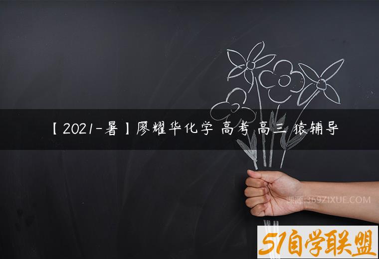 【2021-暑】廖耀华化学 高考 高三 猿辅导百度网盘下载