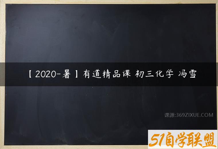 【2020-暑】有道精品课 初三化学 冯雪百度网盘下载
